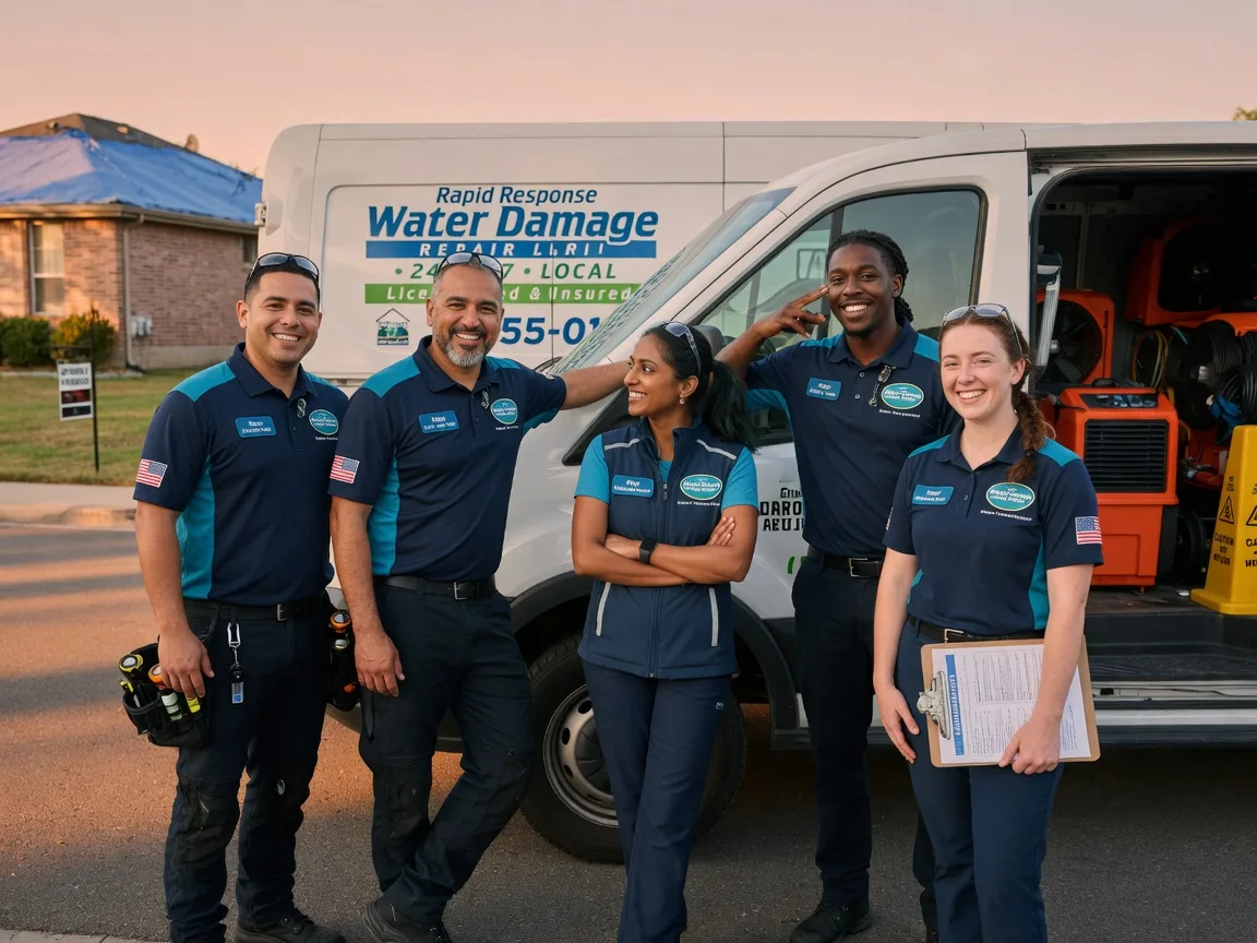Water Damage Restoration company in Leivasy, WV