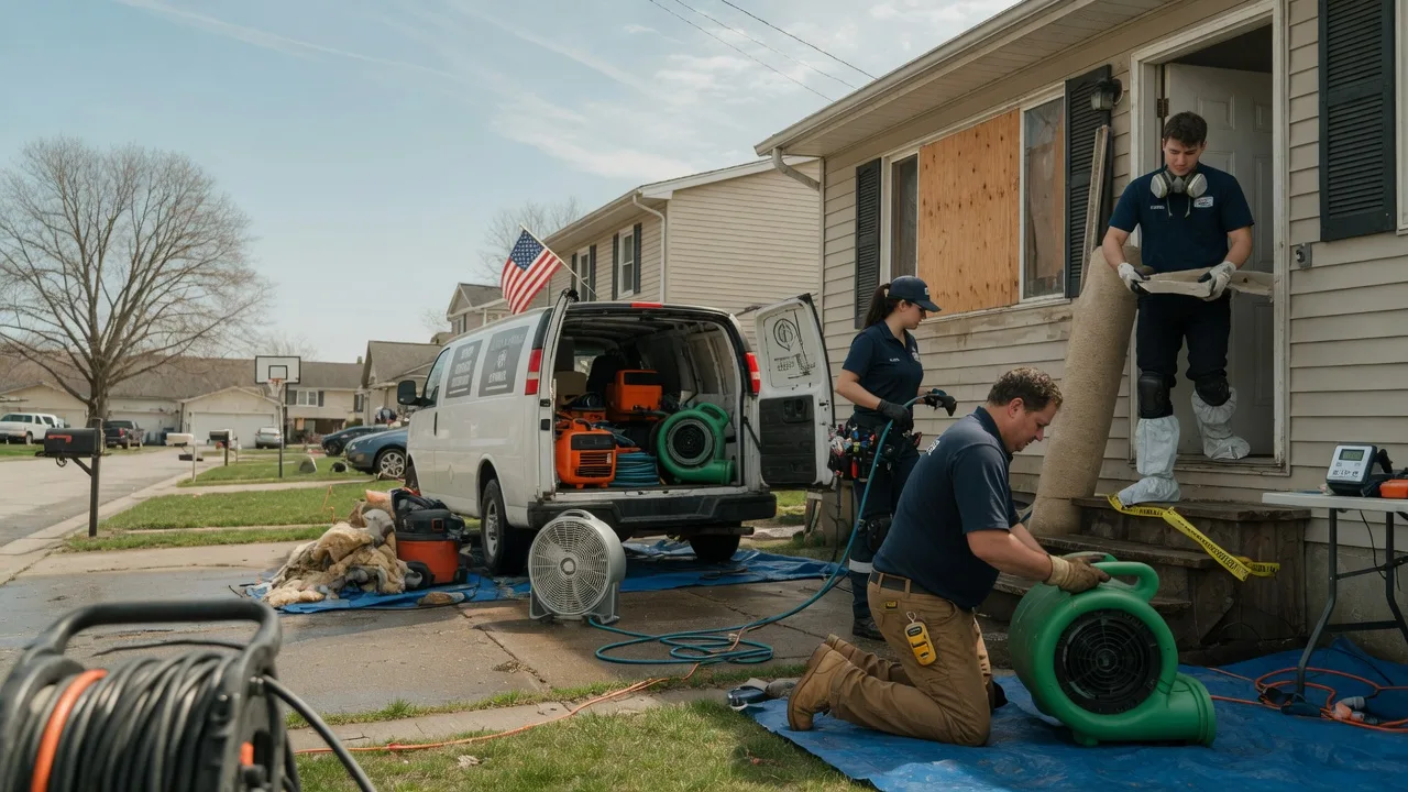 Water Damage Restoration in Leivasy, WV near me
